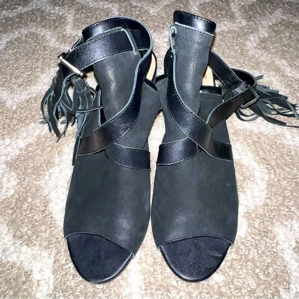 Sam Edelman black sandal size 9.5 - Picture 1 of 5